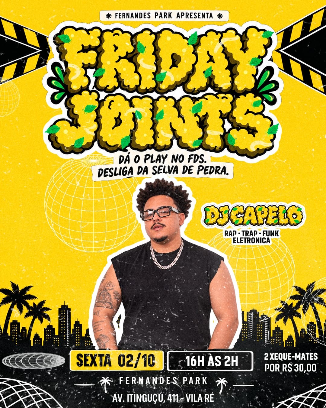 Flyer de DJ Capelo