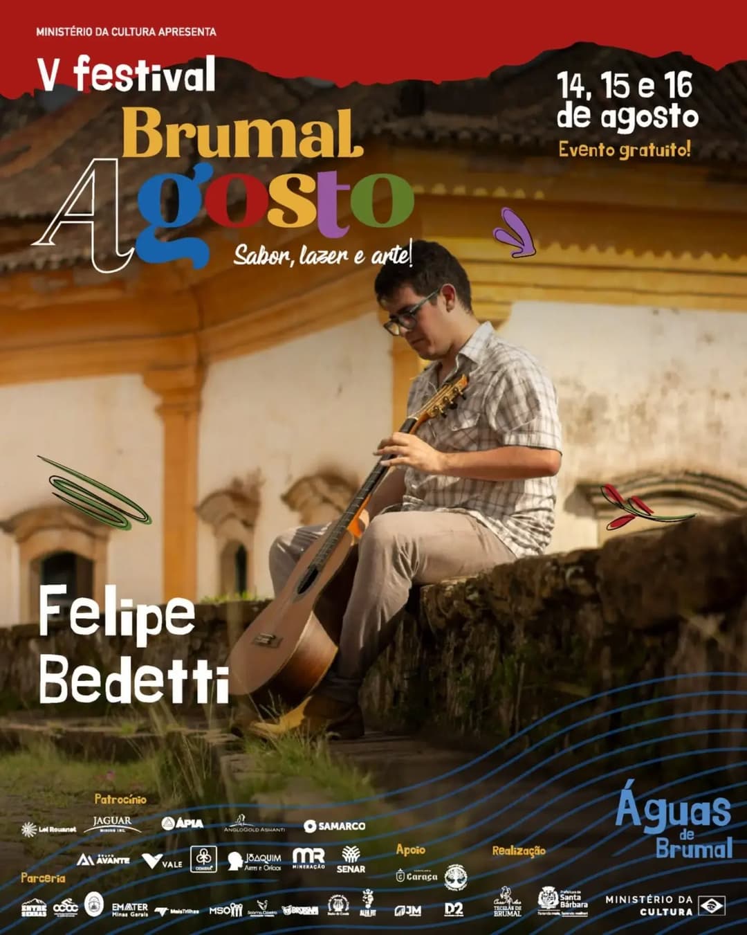 Flyer de Felipe Bedetti