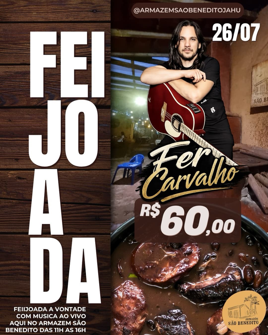 Flyer de Fer Carvalho