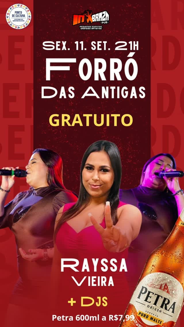 Flyer de Rayssa Vieira