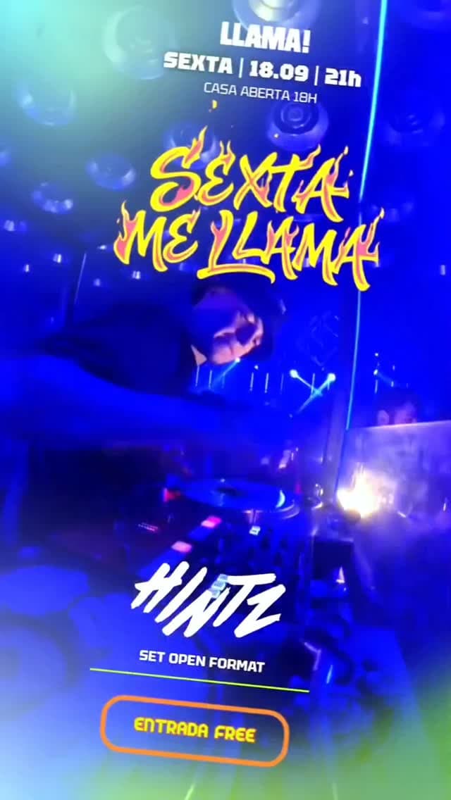 Flyer de DJ Hintz