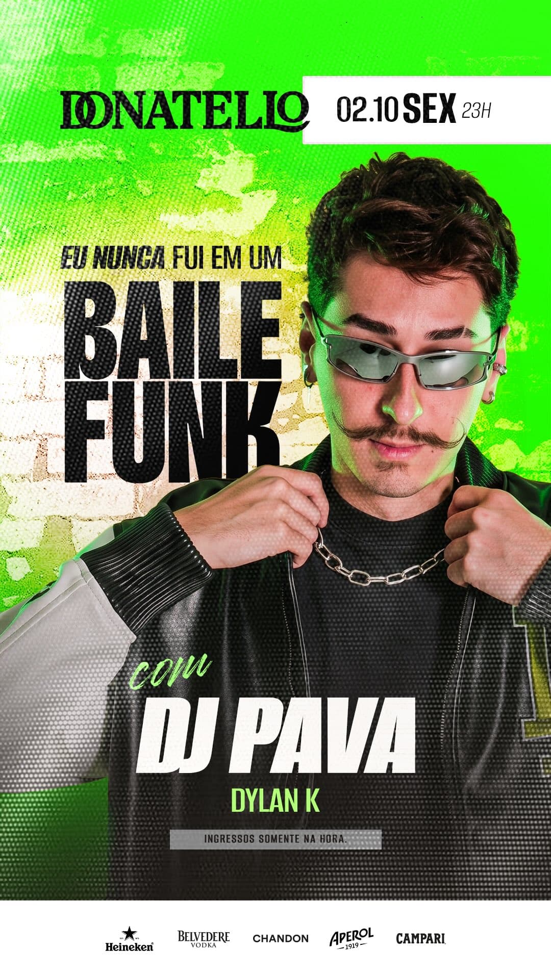 Flyer de Pava e Dylan Kalkmann