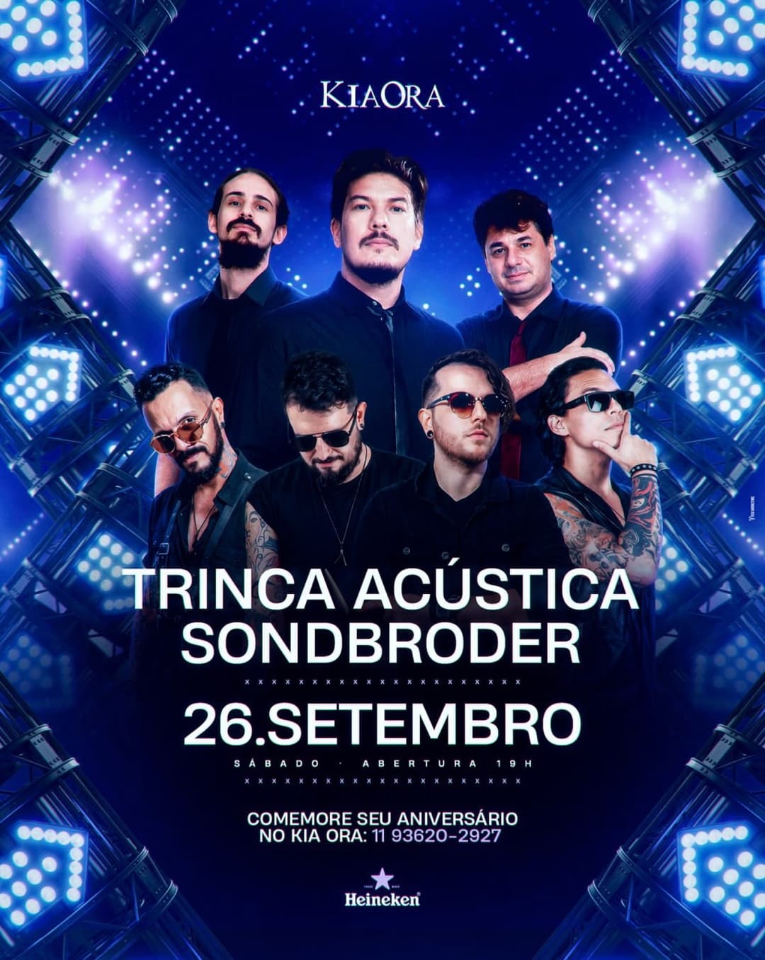Flyer de Trinca Acústica e Sondbroder