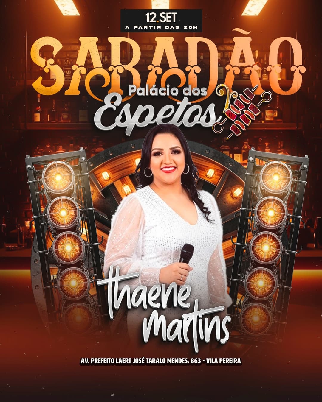 Flyer de Thaene Martins
