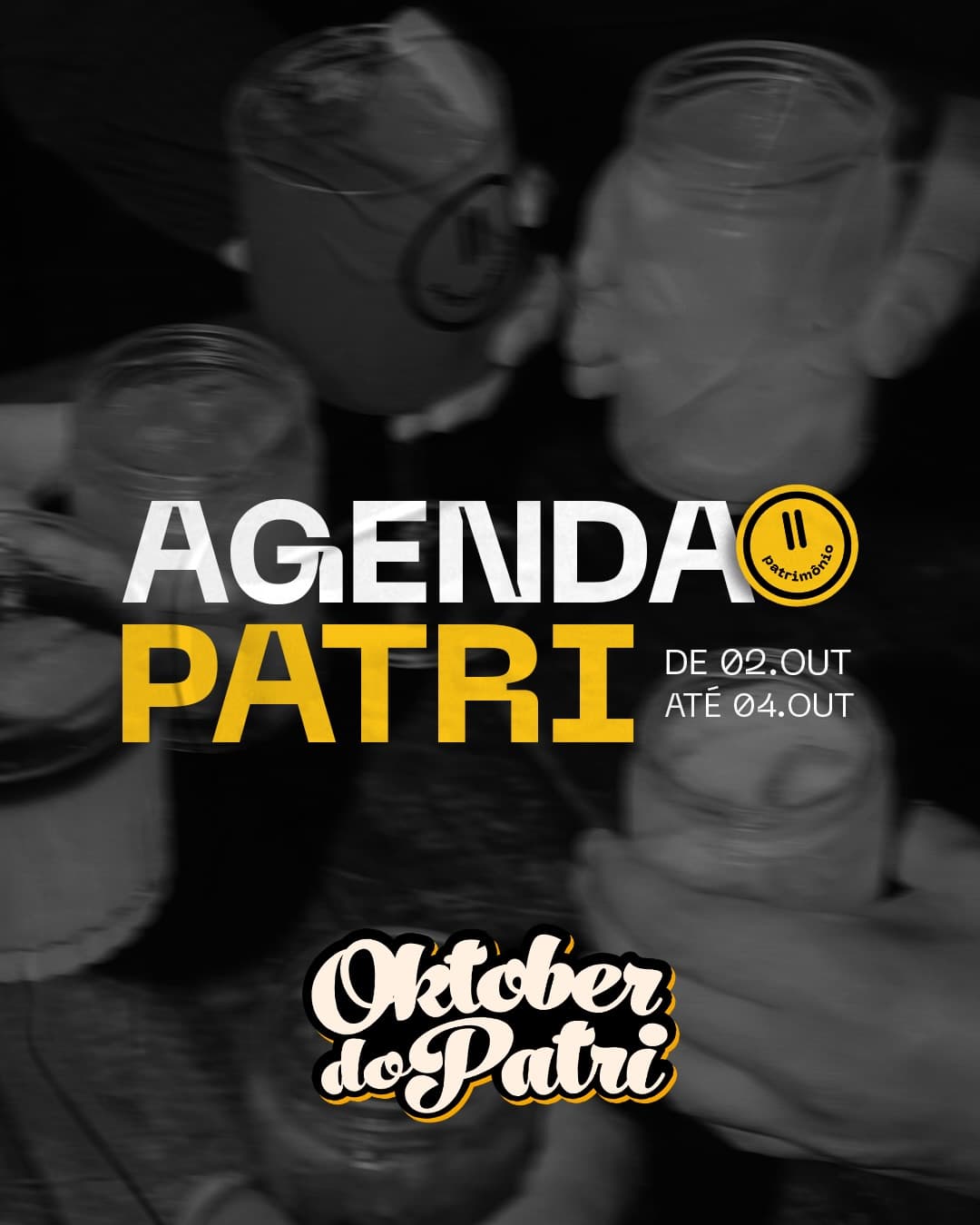 Flyer de Grupo Samba Tri, Wilian Netto e Felipe Pavão