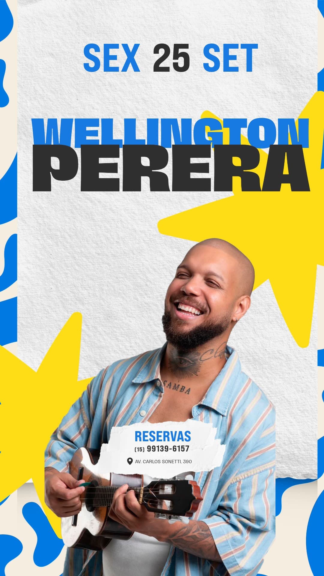 Flyer de Wellington Perera