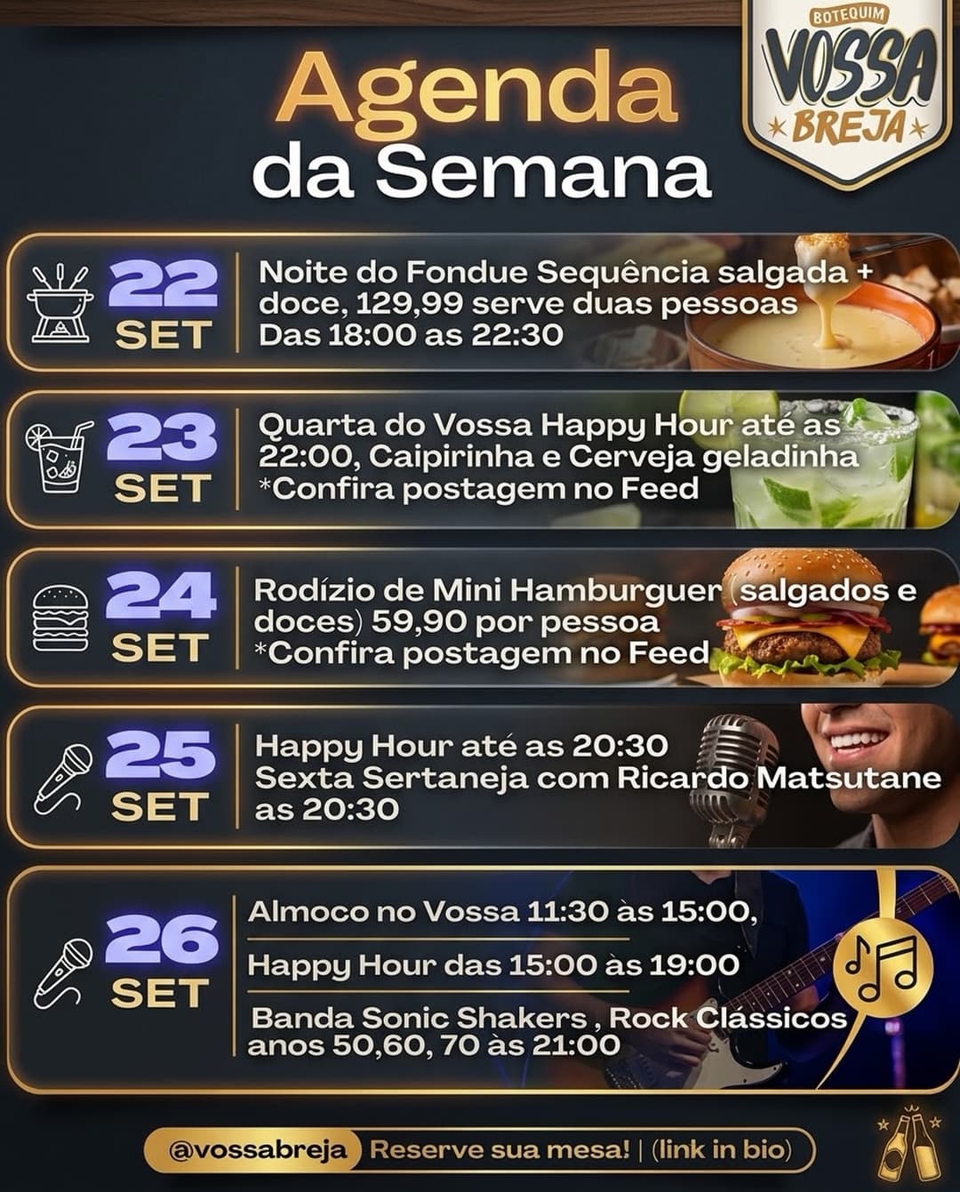 Flyer de Ricardo Matsutane e Carlos Viani