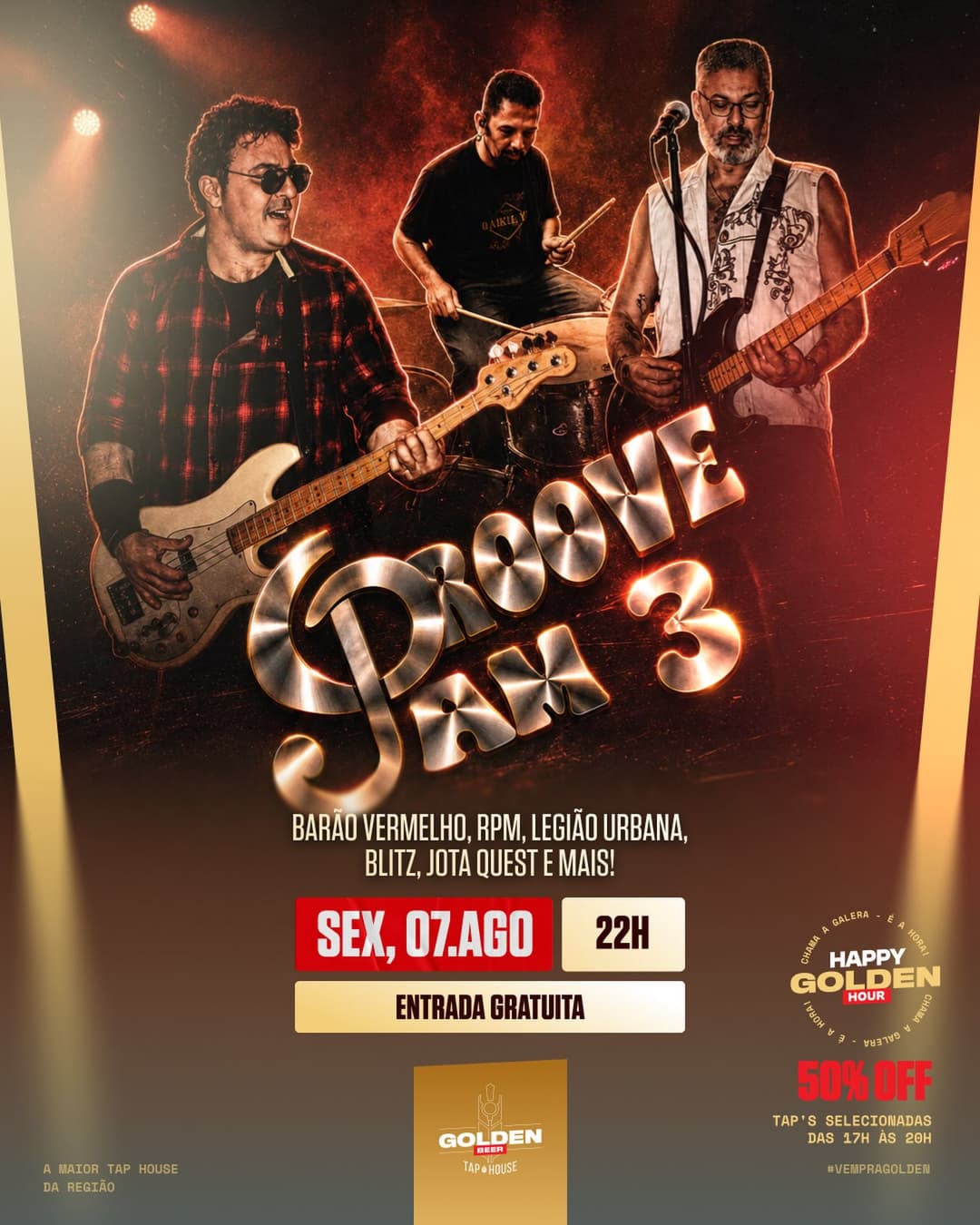 Flyer de Groove Jam