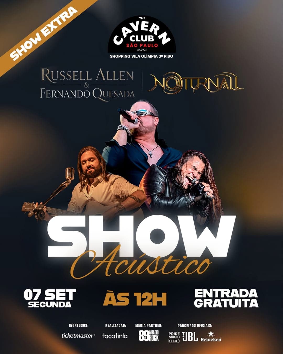 Flyer de fe_quesada e Sir Russell Allen