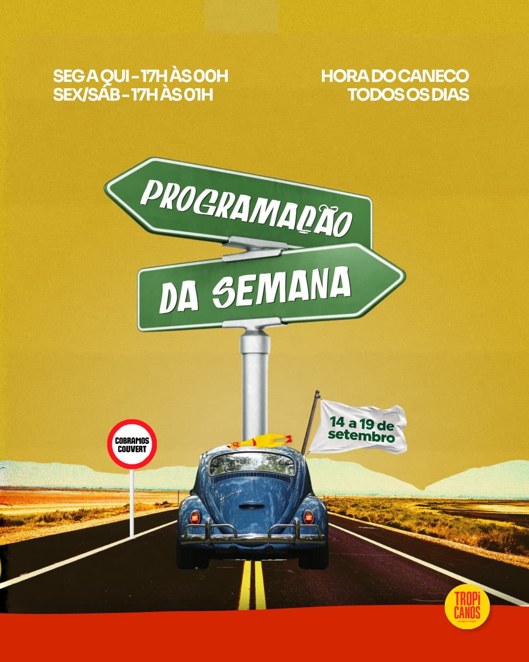 Flyer de Leninha Diniz