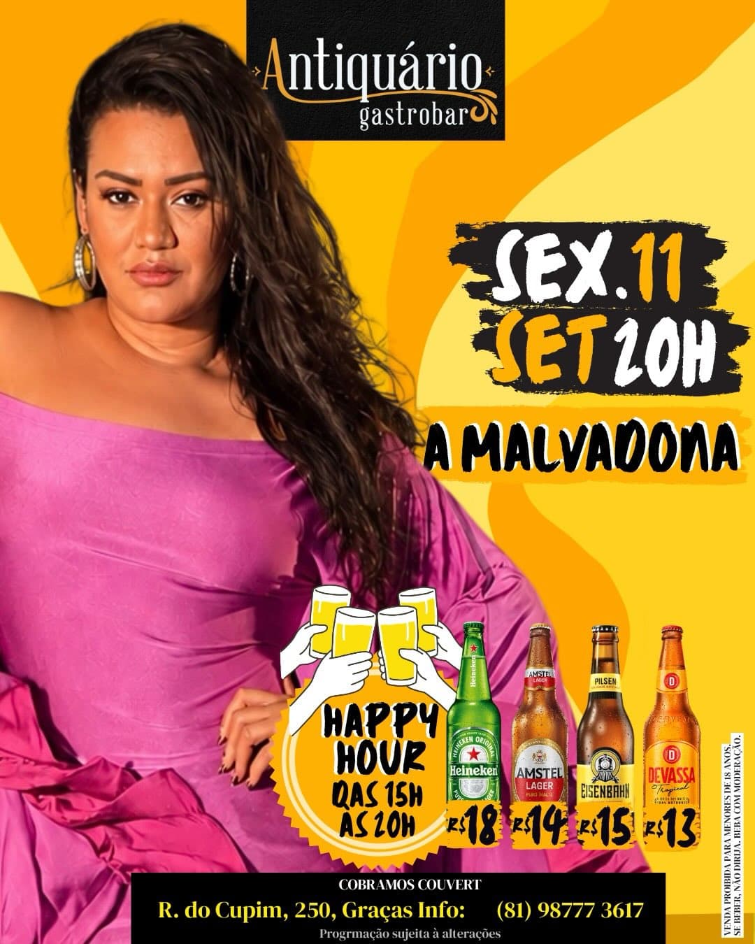 Flyer de Malvadona