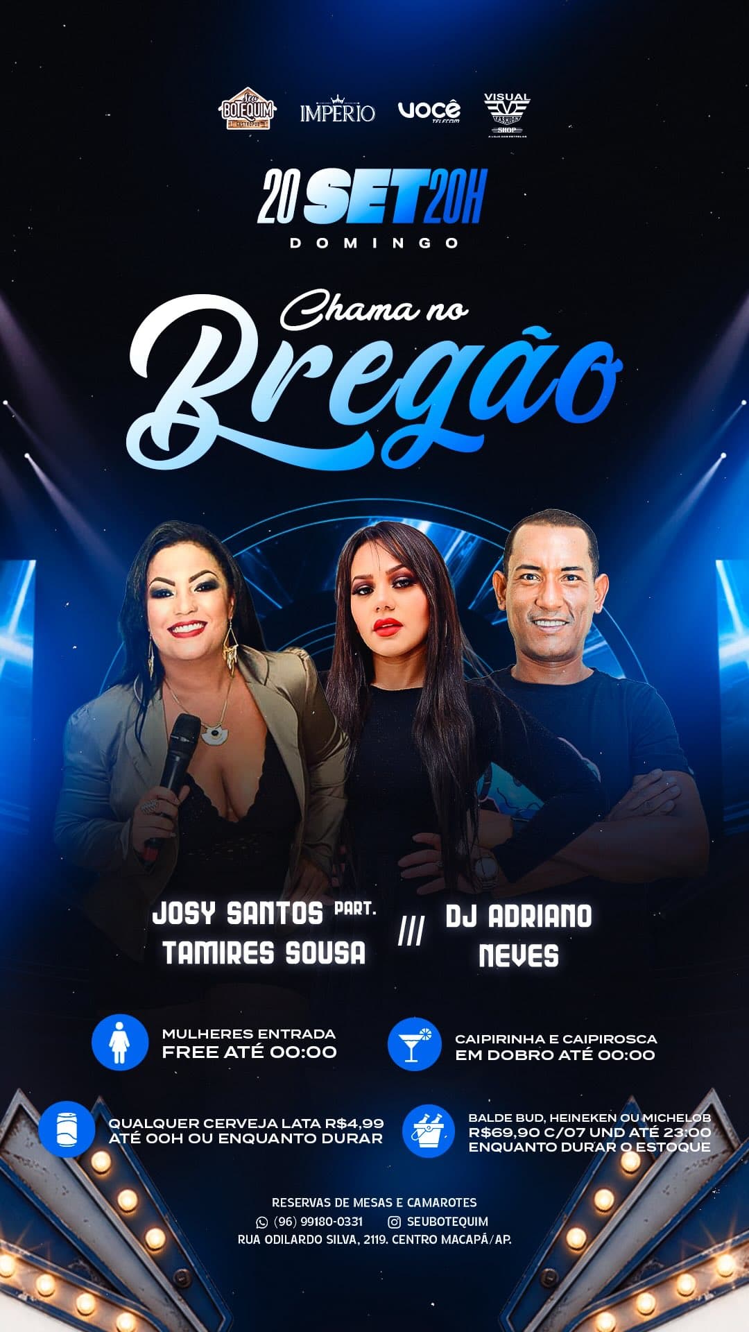 Flyer de DJ Adriano Neves