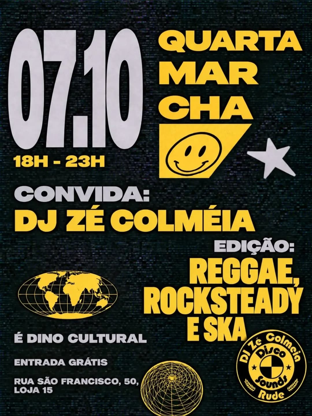 Flyer de DJ ZÉ COLMÉIA