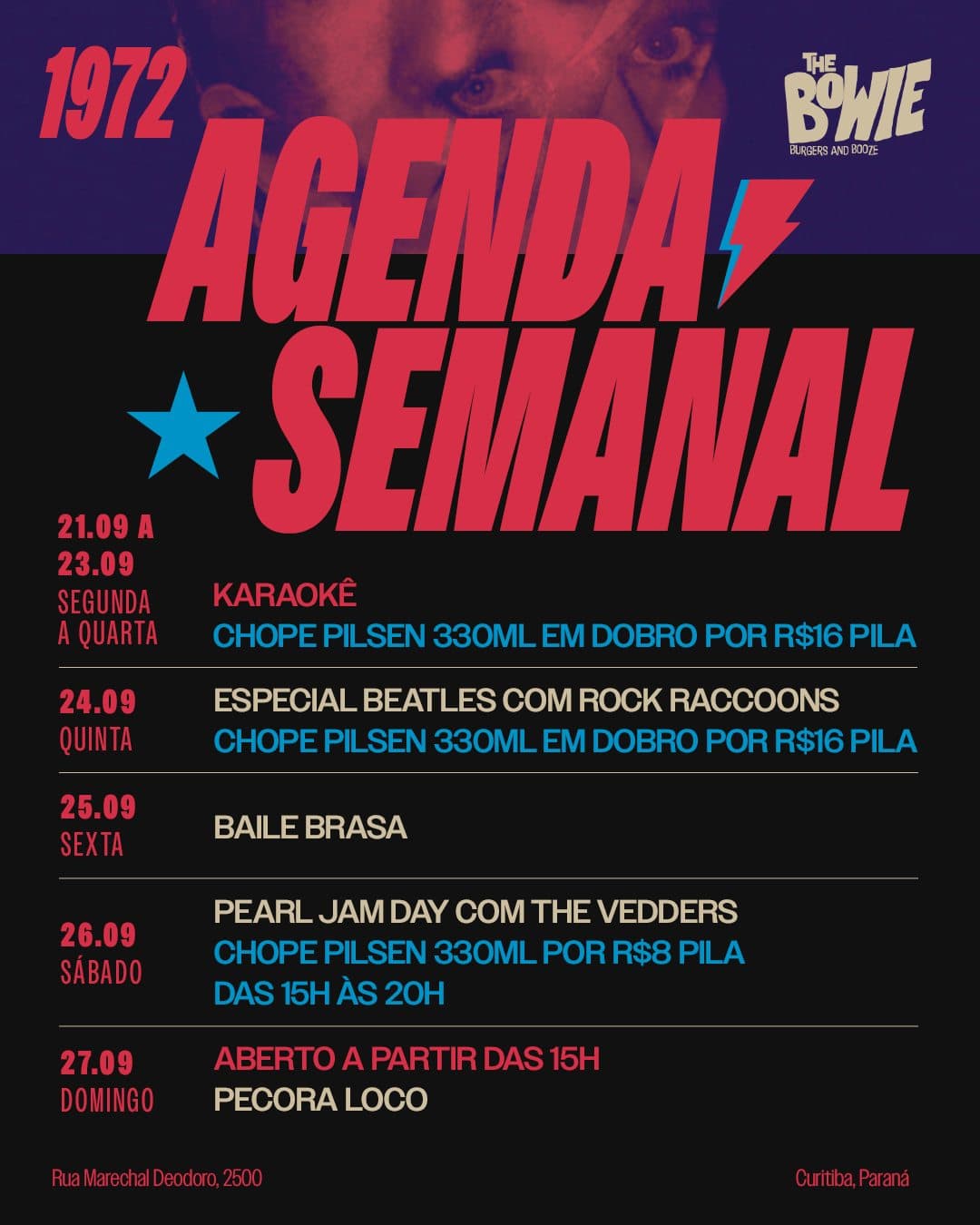 Flyer de The Vedders
