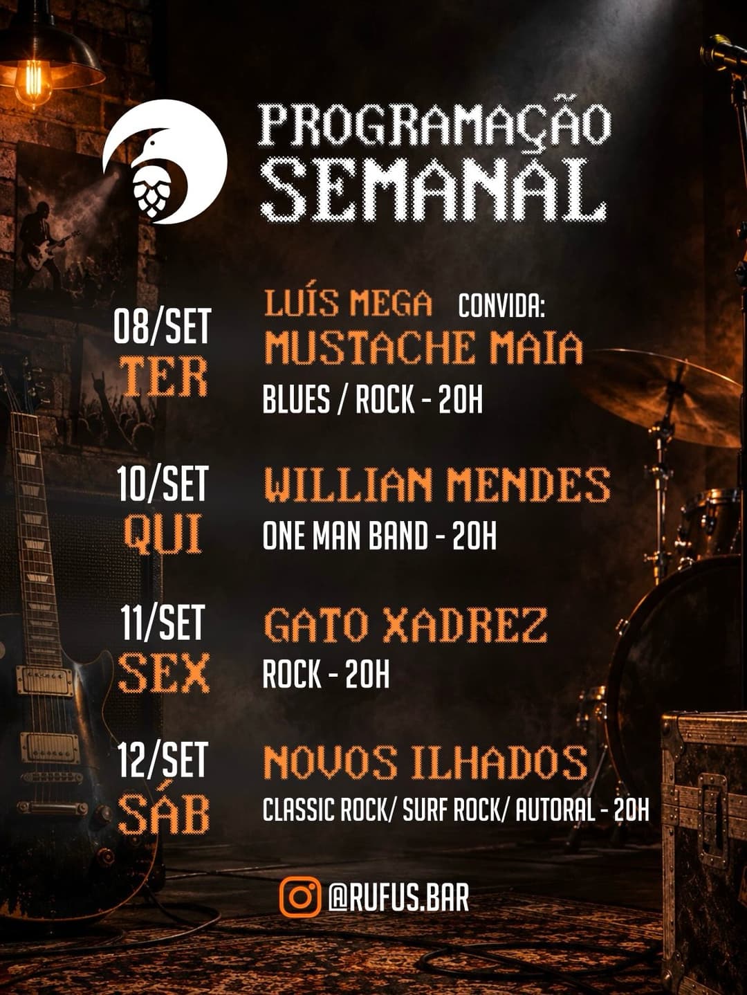 Flyer de Willian Mendes