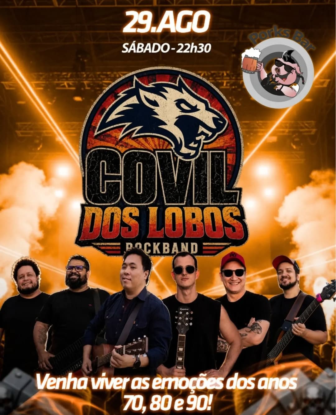 Flyer de Covil dos Lobos