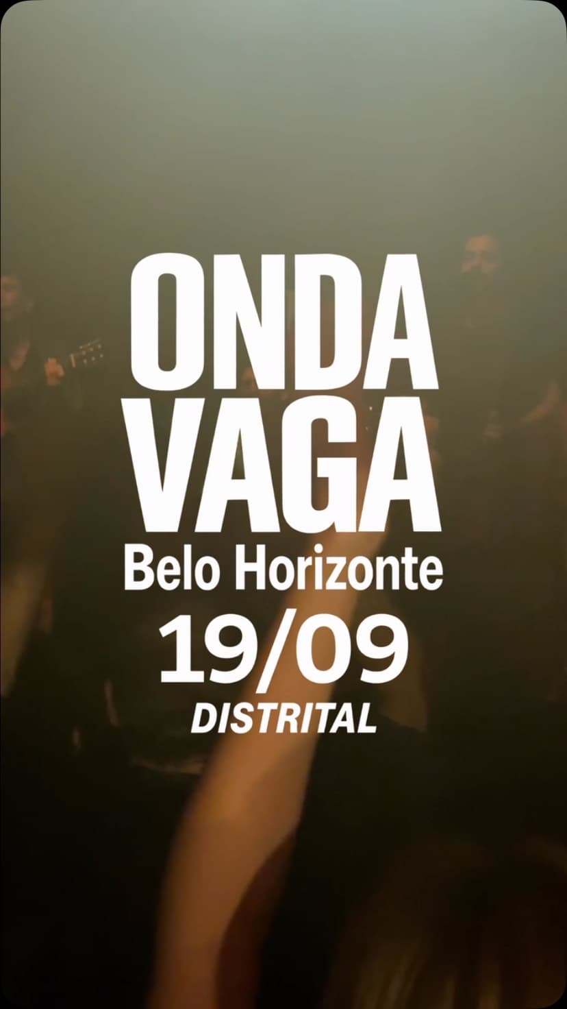 Flyer de Onda Vaga