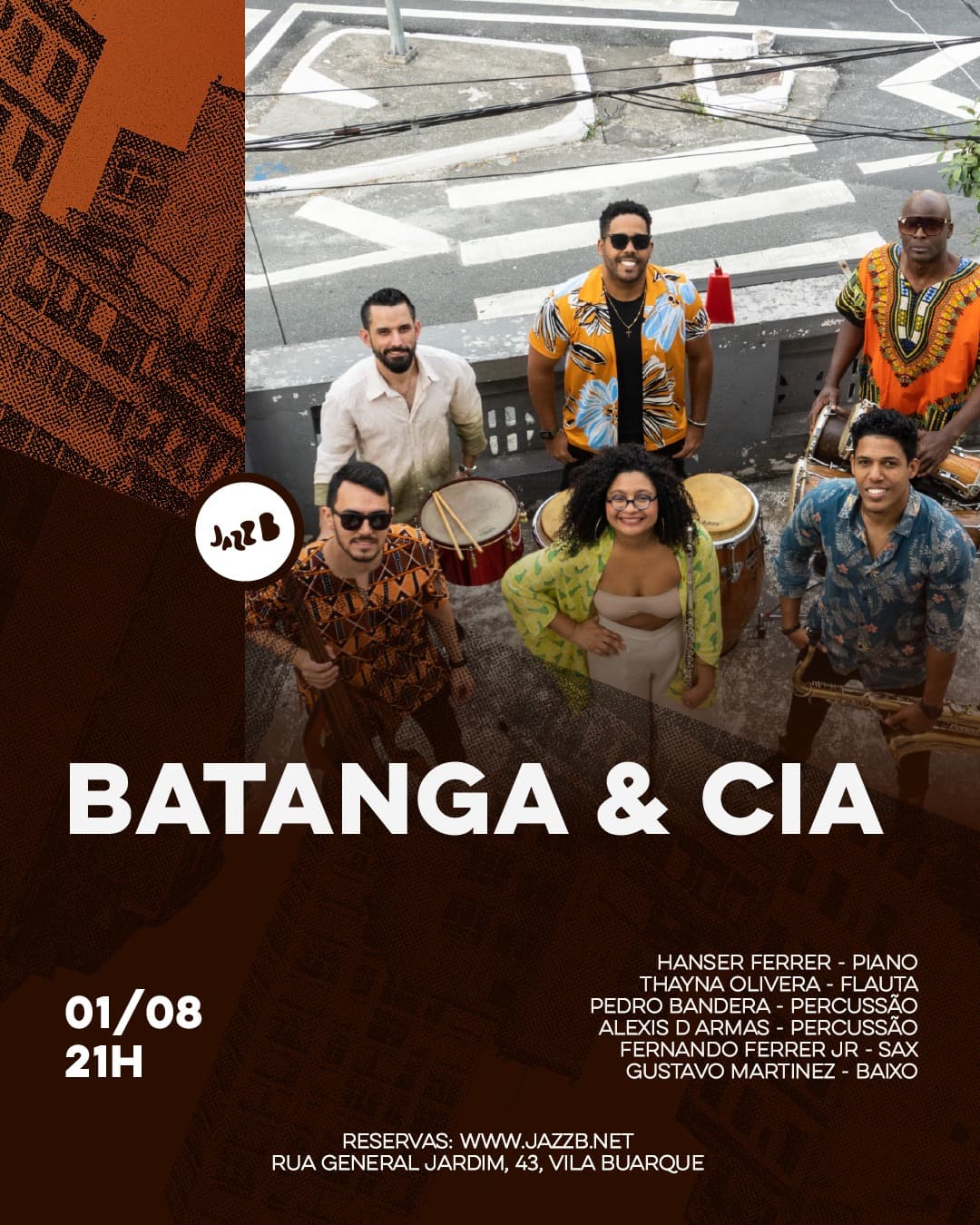 Flyer de Batanga & Cia