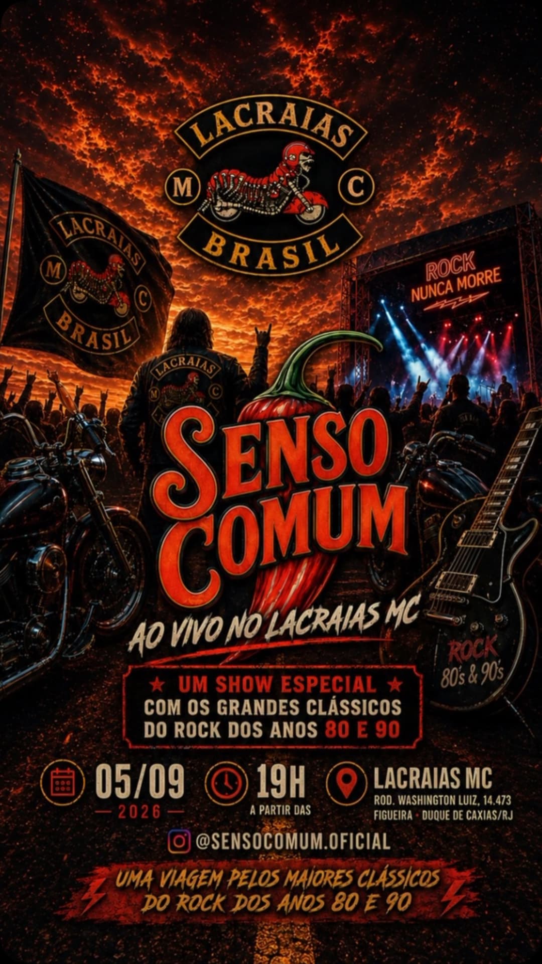 Flyer de Senso Comum