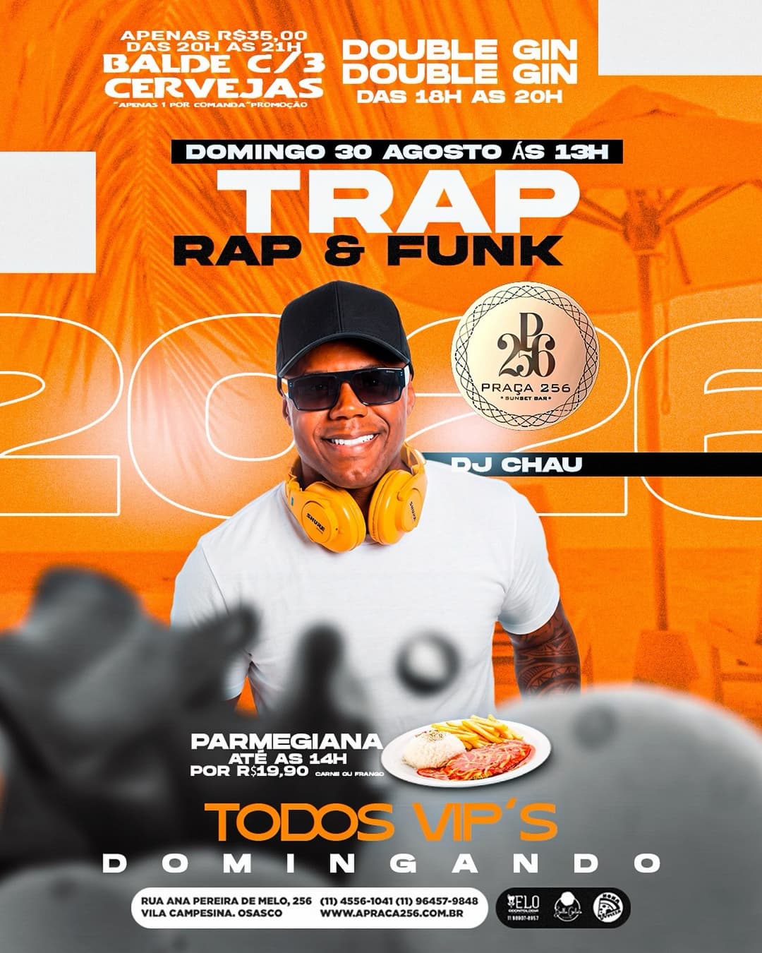 Flyer de DJ Chau