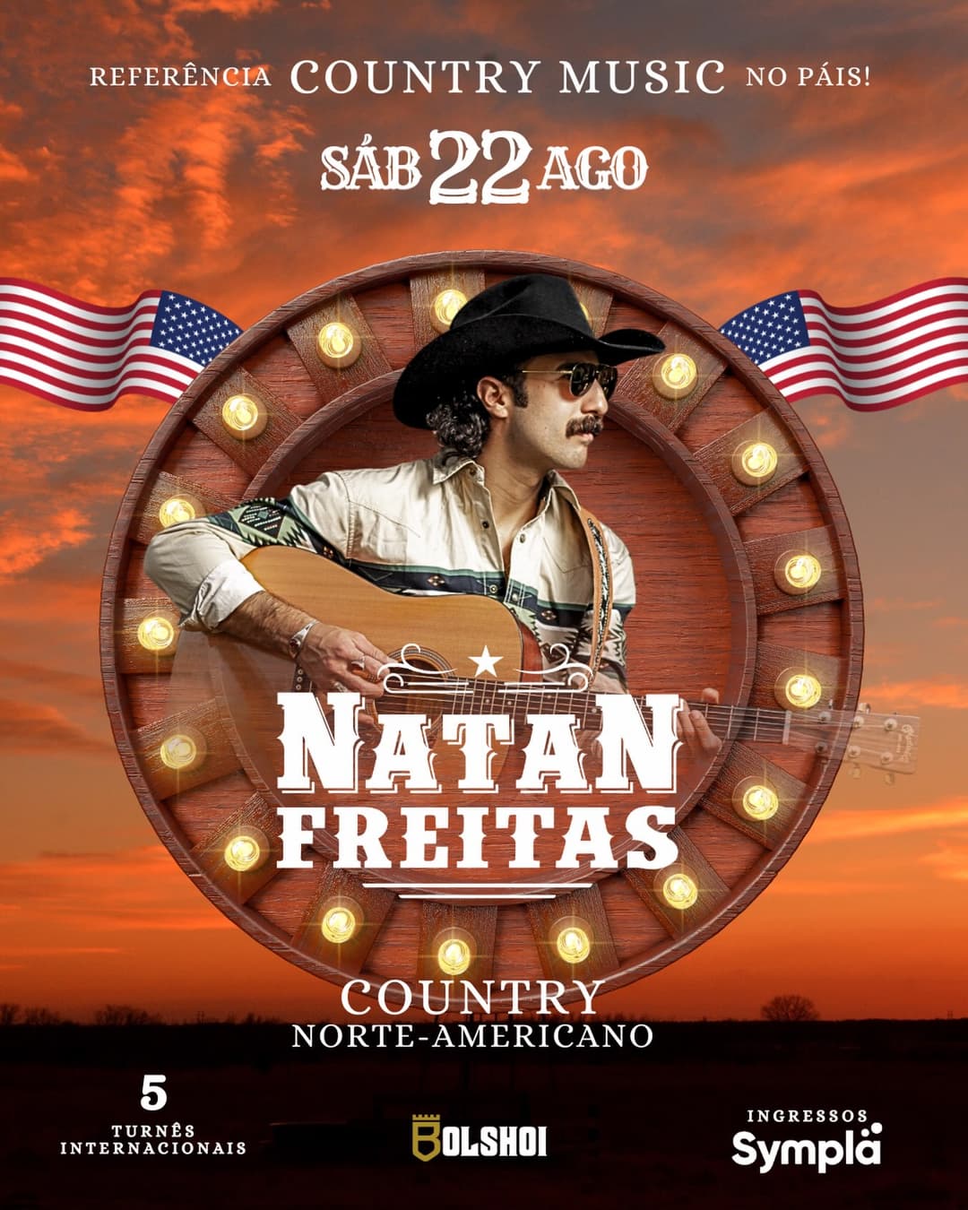 Flyer de Natan Freitas