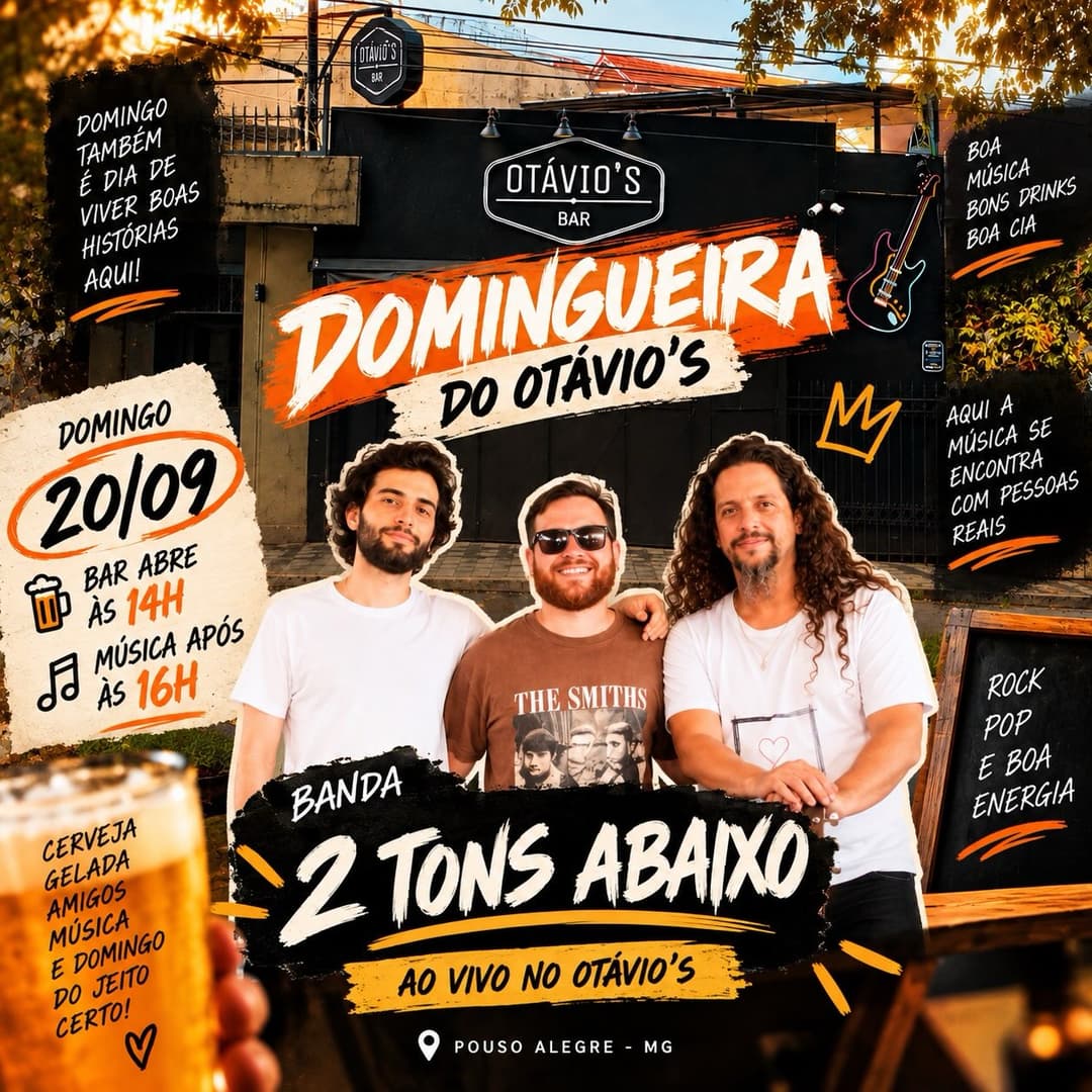 Flyer de 2 Tons Abaixo