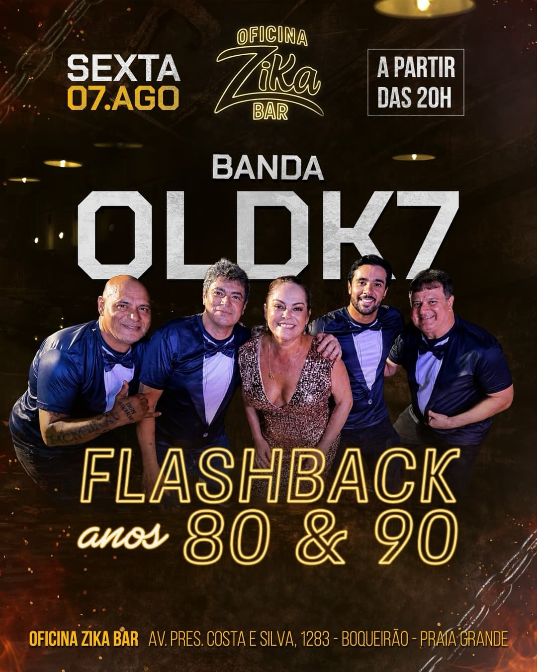 Flyer de Old K7