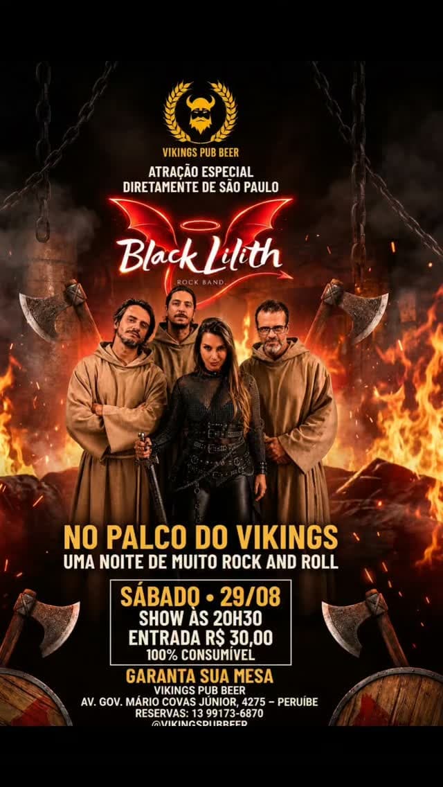 Flyer de Black Lilith