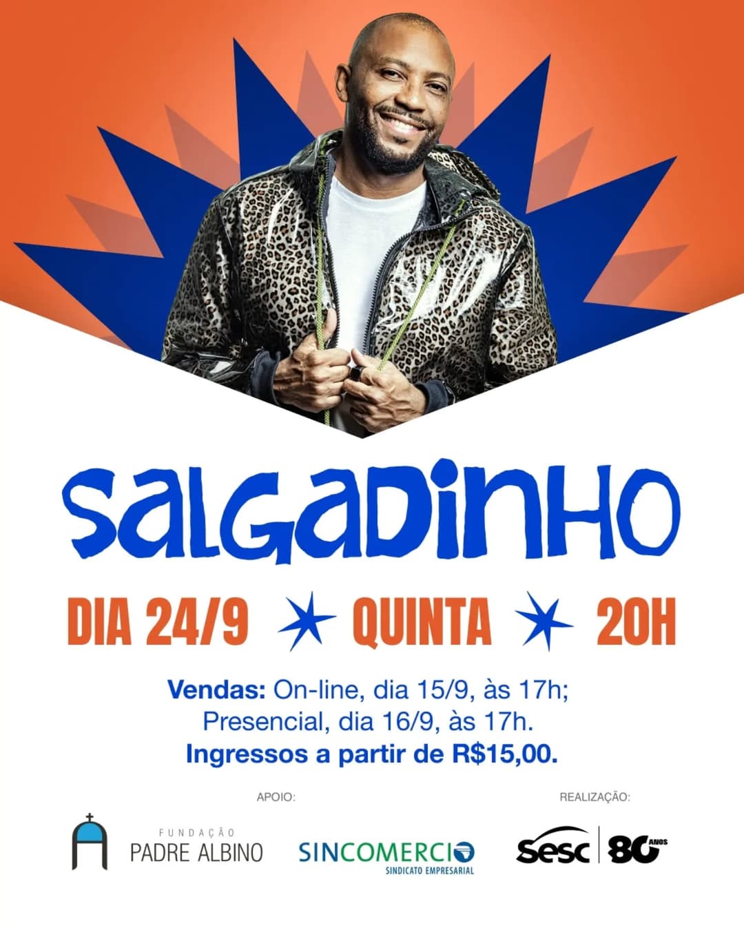 Flyer de Salgadinho
