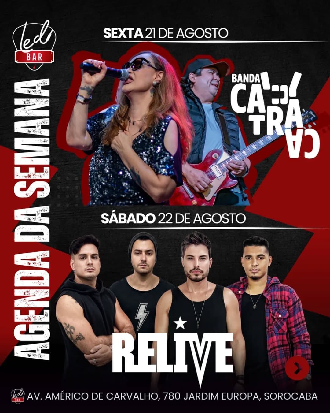 Flyer de Banda Catraca, henriette_marcondes e seigoya