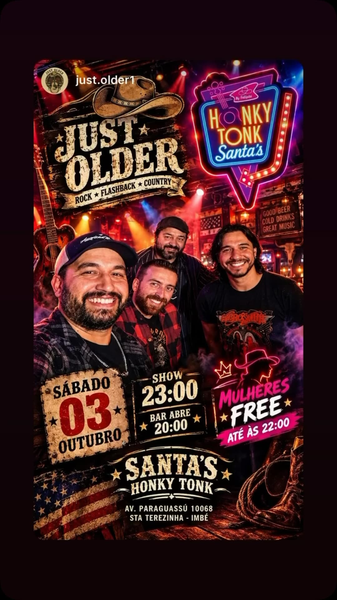 Flyer de Just Older