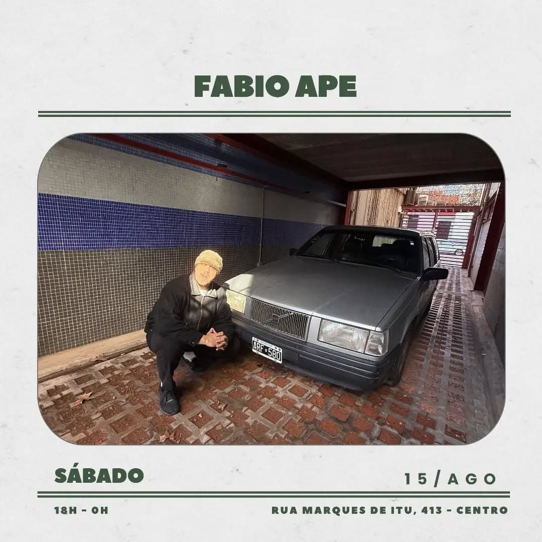 Flyer de Fabio Ape