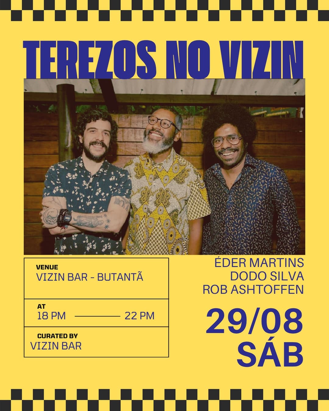 Flyer de Os Terezos