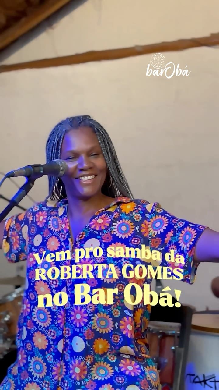 Flyer de Roberta Gomes
