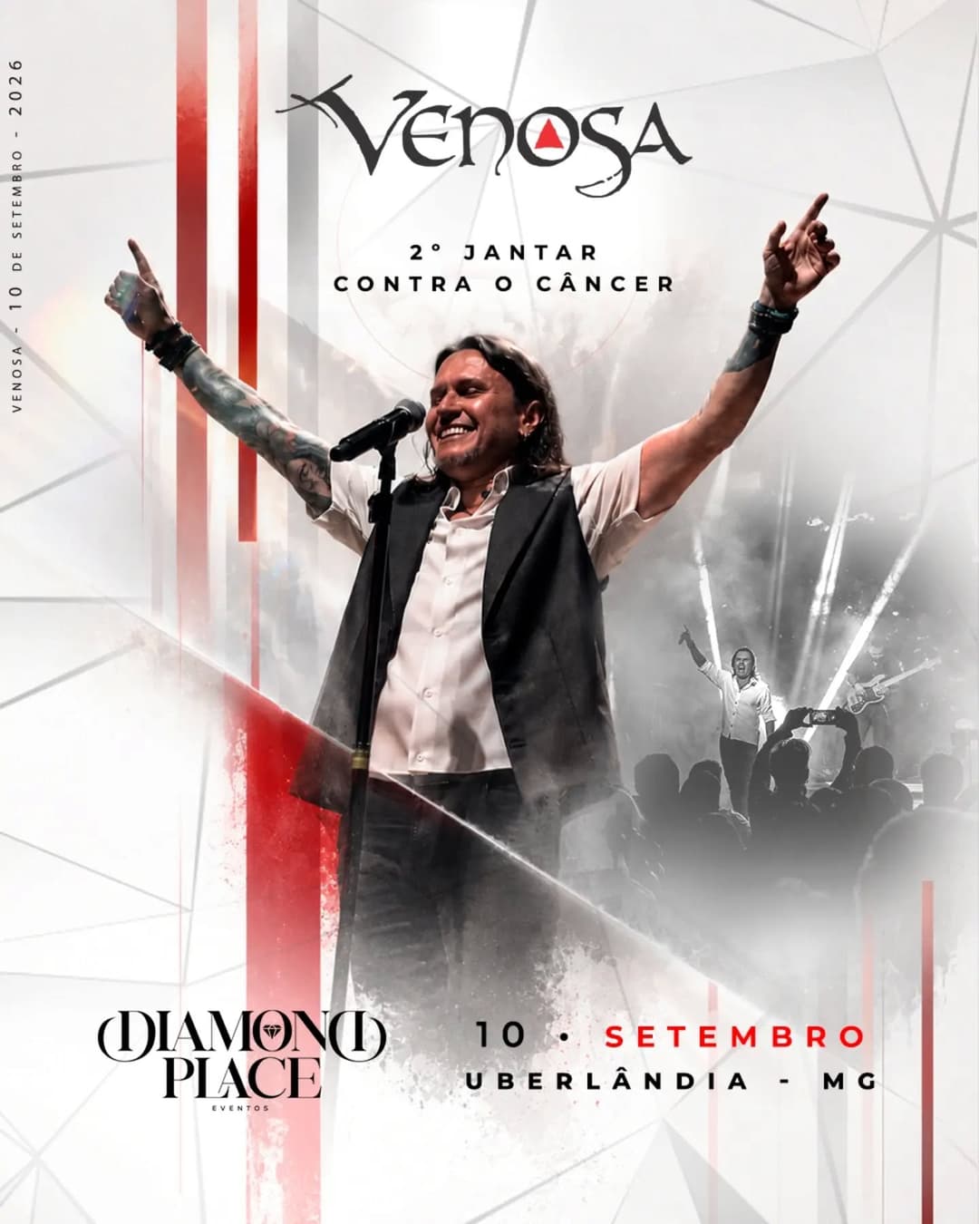 Flyer de Venosa Show, Venosa, Grupo WER e mais 2 artistas