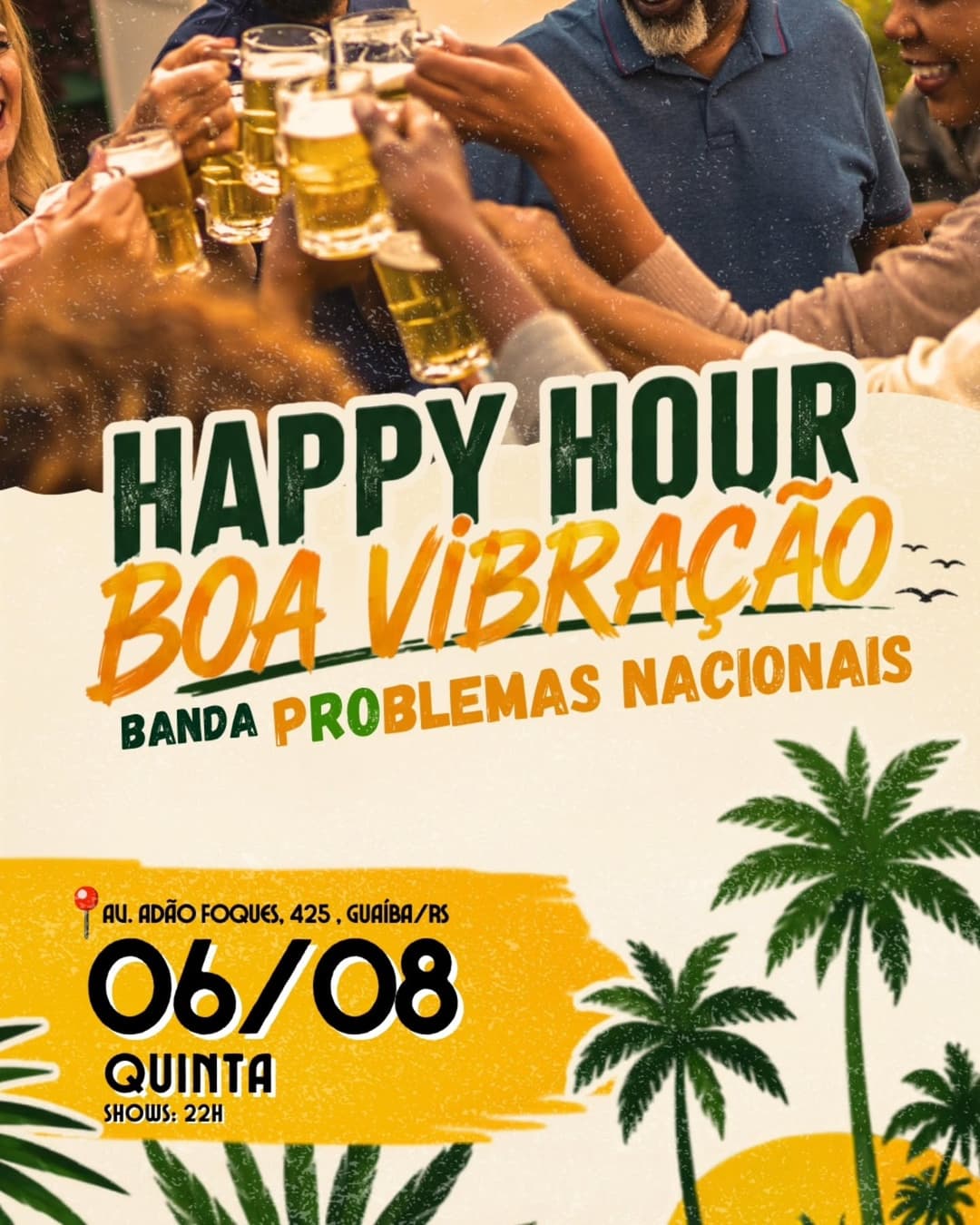 Flyer de Problemas Nacionais