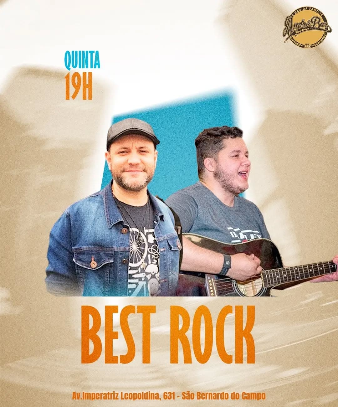 Flyer de Best Rock Banda e lucastharces