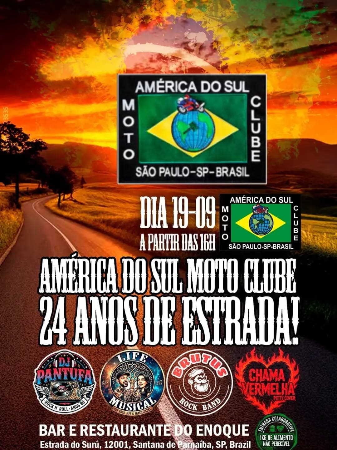 Flyer de Banda Brutus