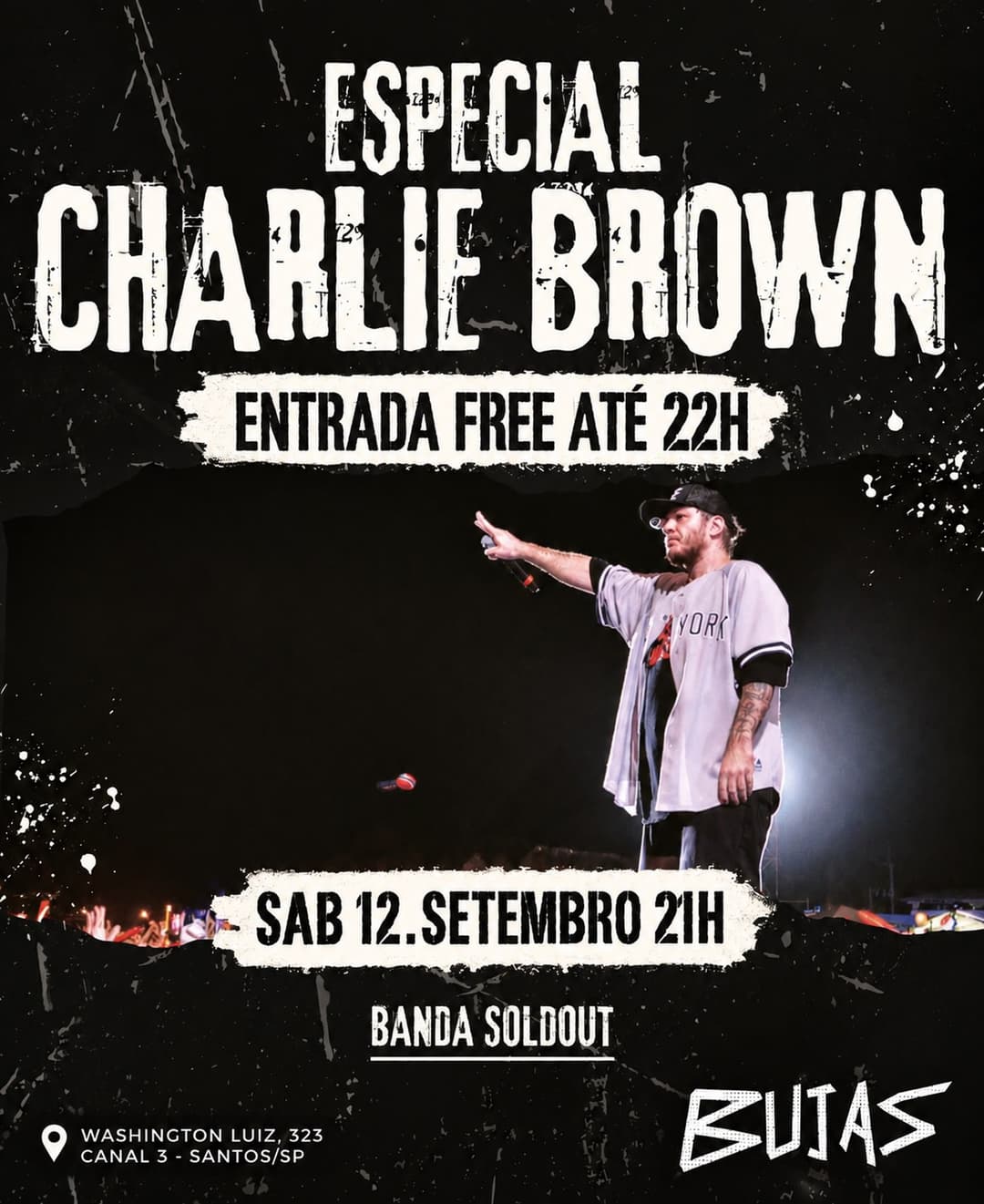 Flyer de Banda Soldout