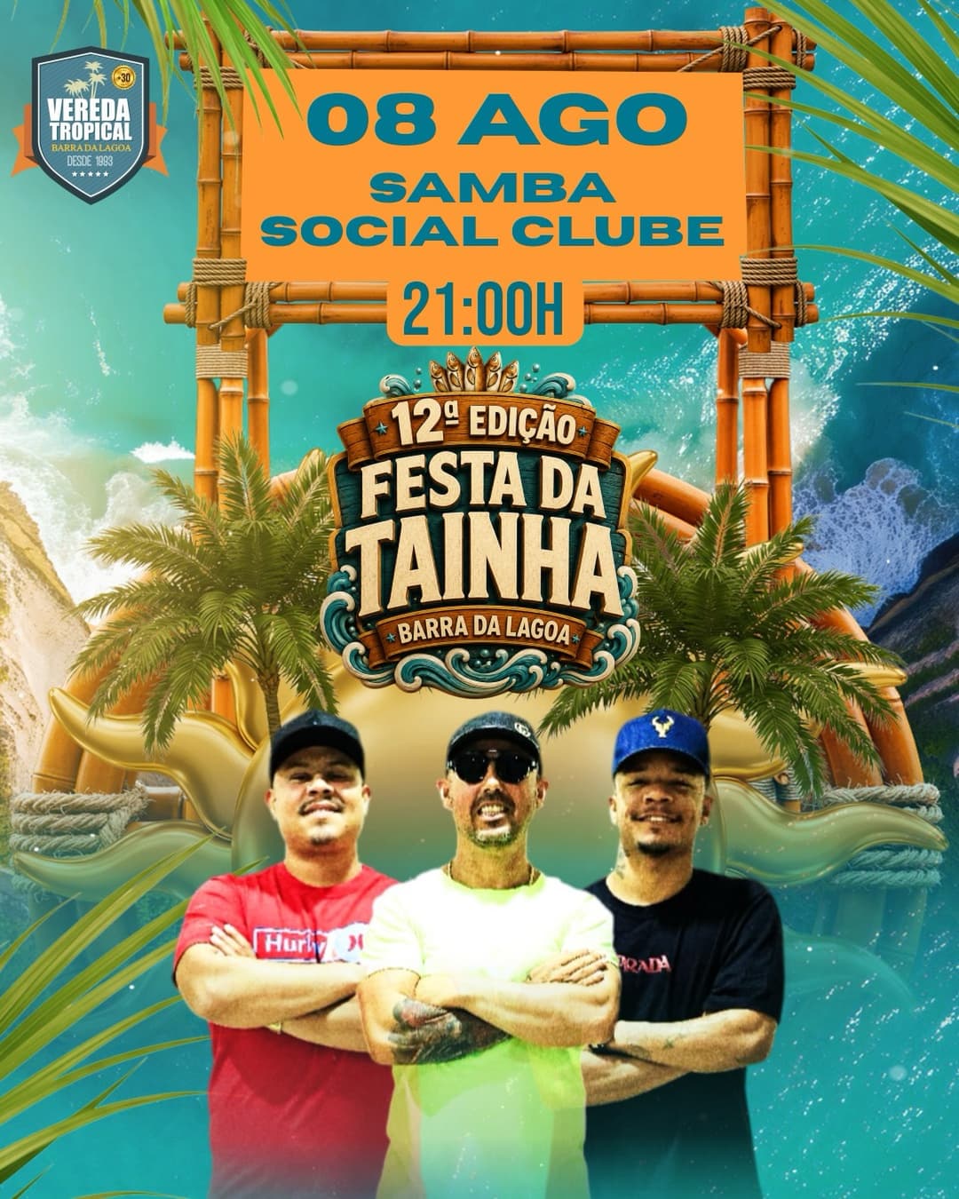 Flyer de Samba Social Clube