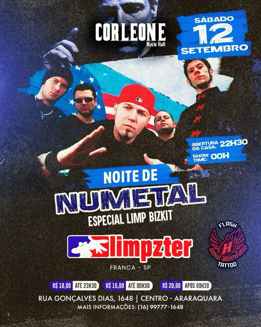Flyer de Limpzter e Asfixia