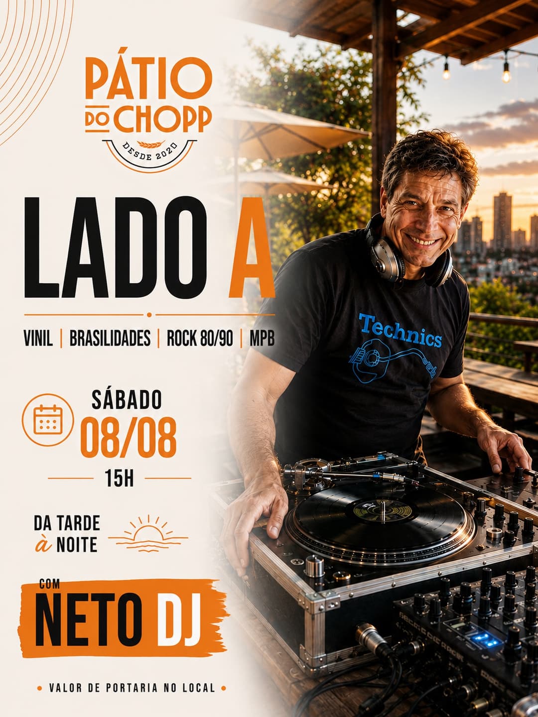 Flyer de Neto DJ