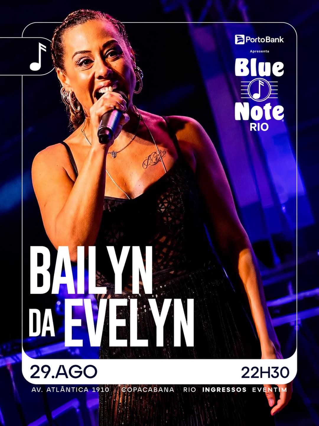 Flyer de Evelyn Castro