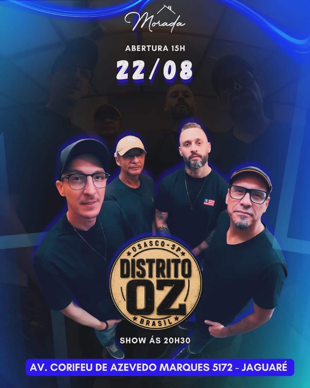 Flyer de Distrito Oz