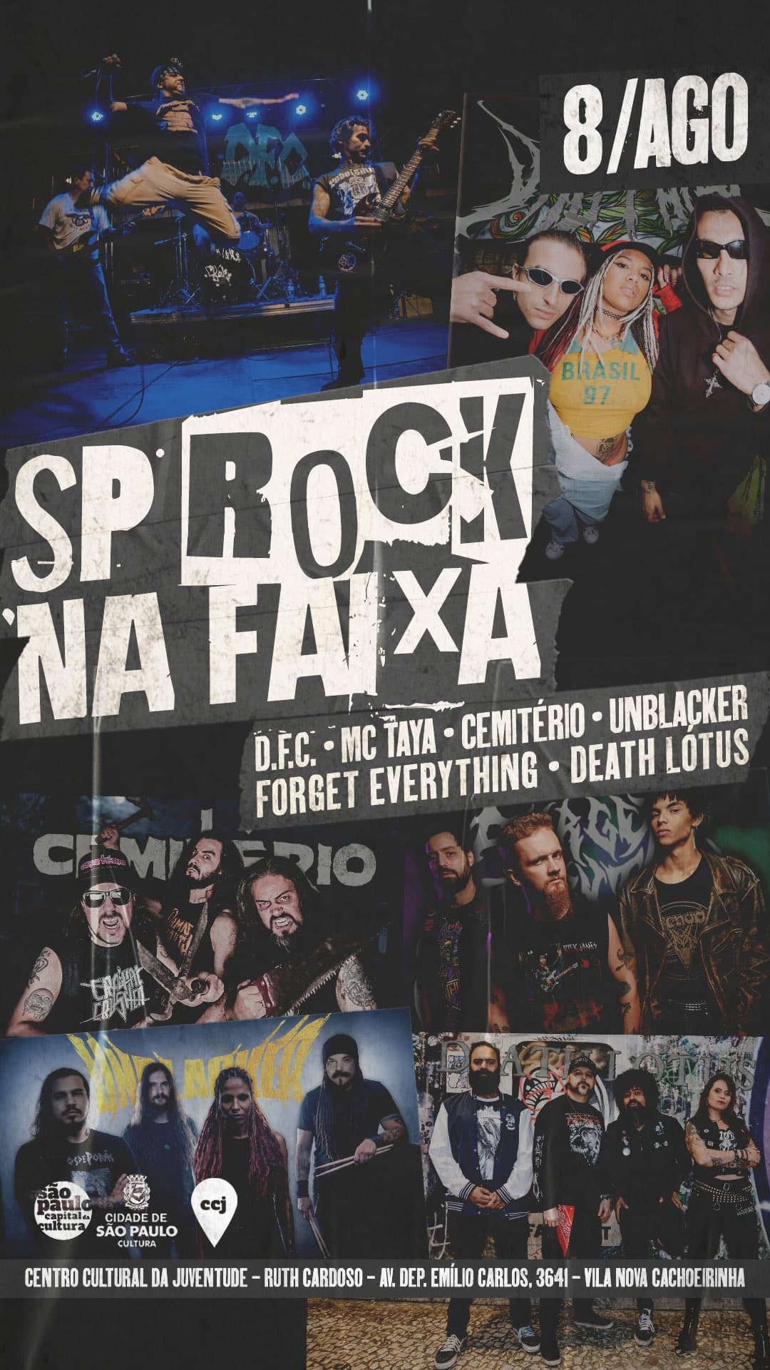 Flyer de Forget Everything