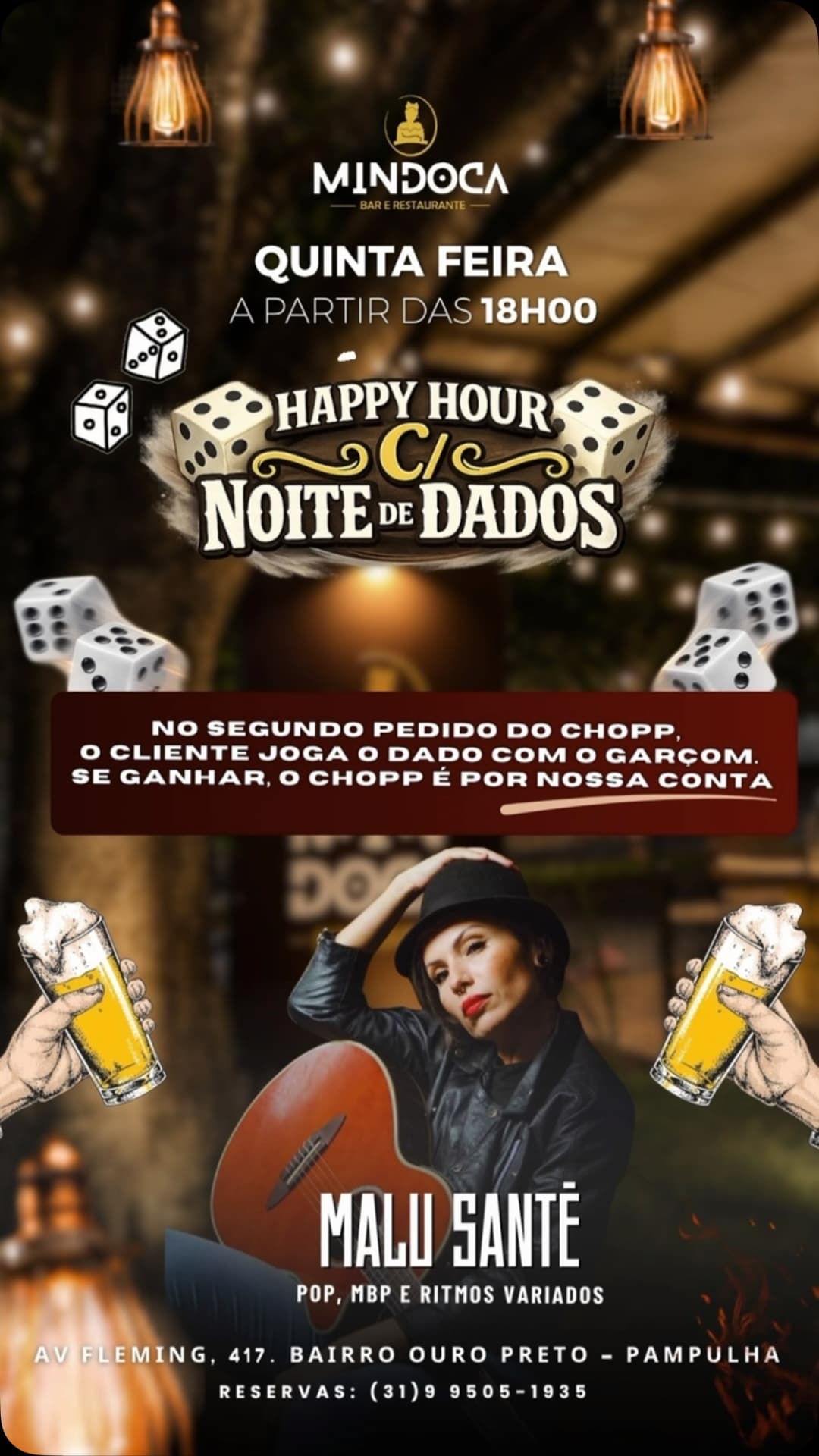 Flyer de Malu Santè