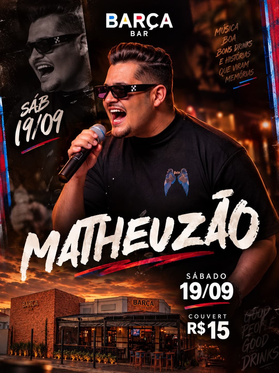 Flyer de Matheuzão
