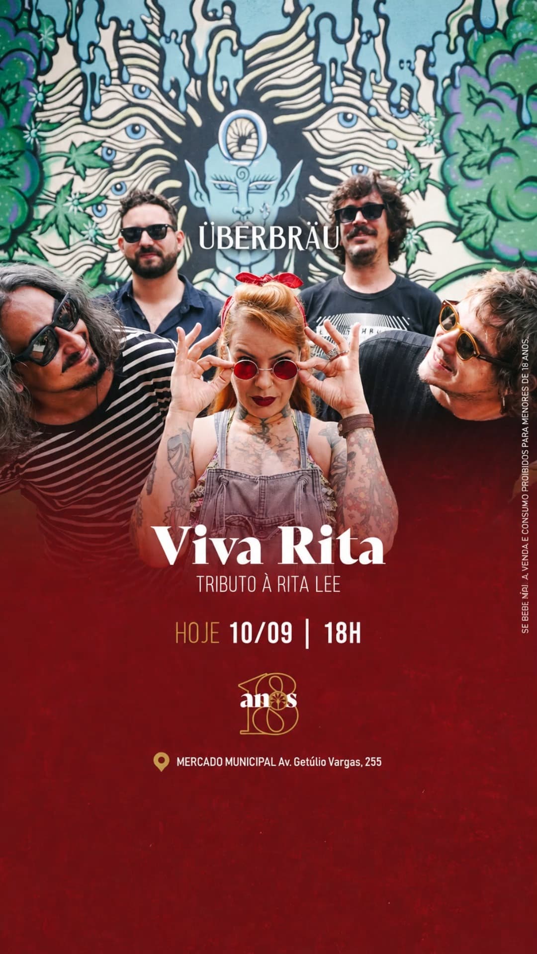 Flyer de Viva Rita