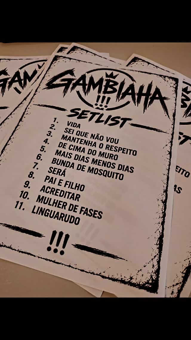 Flyer de Banda Gambiaha