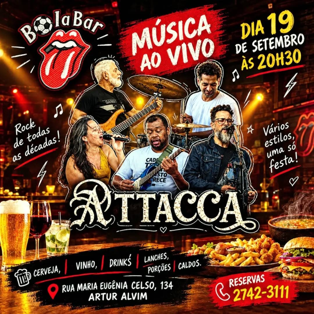 Flyer de Attacca